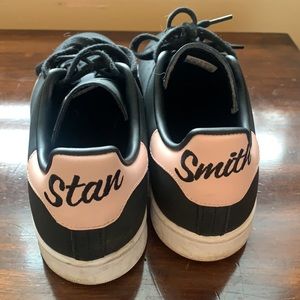 Black Stan Smiths, size 9.